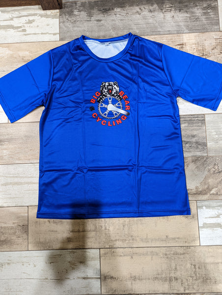 Blue Big Bear Cycling T-shirt